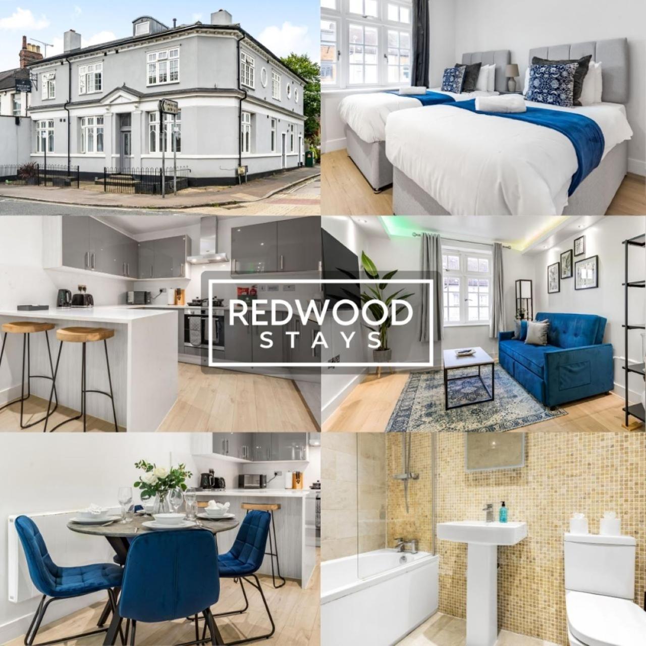 1 Bed 1 Bath Town Center Apartments For Corporates & Contractors, Wifi, Netflix And Parking On Selected Units By Redwood Stays Aldershot Kültér fotó
