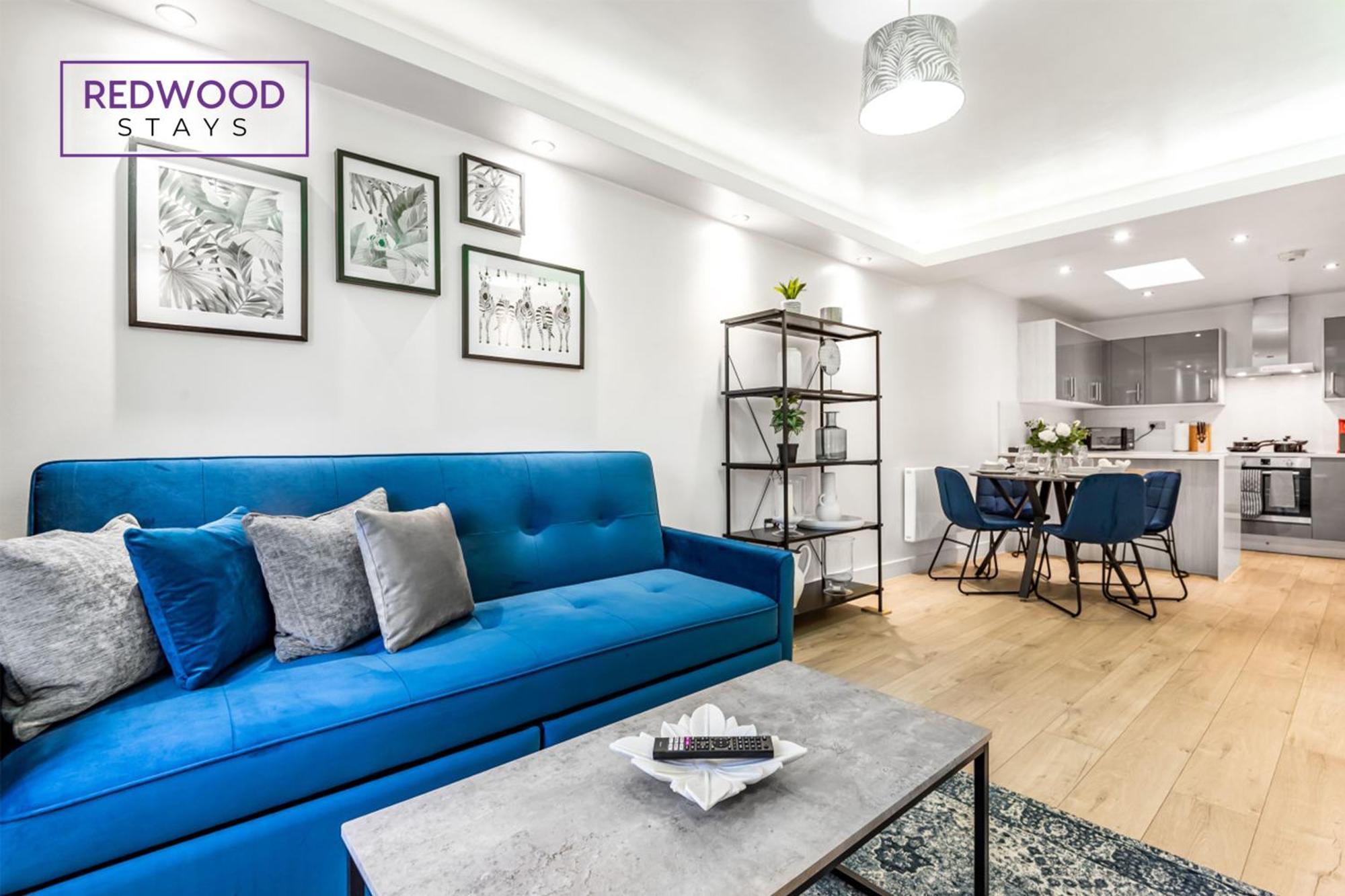 1 Bed 1 Bath Town Center Apartments For Corporates & Contractors, Wifi, Netflix And Parking On Selected Units By Redwood Stays Aldershot Kültér fotó