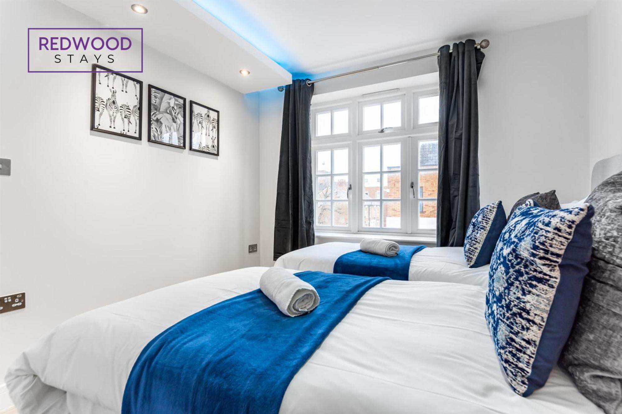 1 Bed 1 Bath Town Center Apartments For Corporates & Contractors, Wifi, Netflix And Parking On Selected Units By Redwood Stays Aldershot Kültér fotó